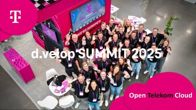 Open Telekom Cloud auf dem d.velop Summit 2025