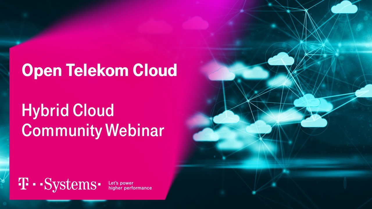 Hybrid Cloud: Private Cloud with Public Cloud Extension | Open Telekom Cloud | T-Systems