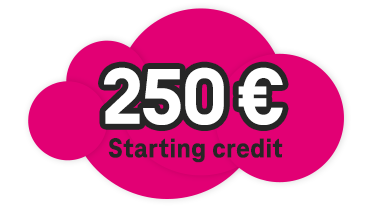€250 starting credit: Test the Open Telekom Cloud now!