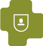 Keine Datenspeicherung Icon mit Schloss