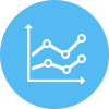 Icon mit Diagramm