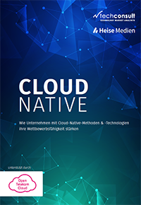 Ansicht Deckblatt der Cloud-Native-Studie