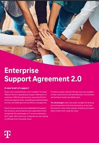 Cover sheet Enterprise Support Agreement 2.0