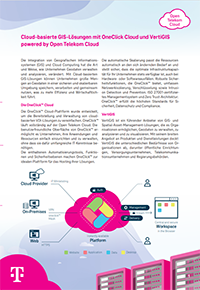 Titelbild Whitepaper Cloud-basierte GIS-Lösungen mit OneClick Cloud und VertiGIS