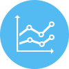 Icon mit Diagramm