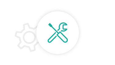 Icon with tool