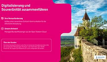 Titelbild Referenzflyer Stadt Kirchheim