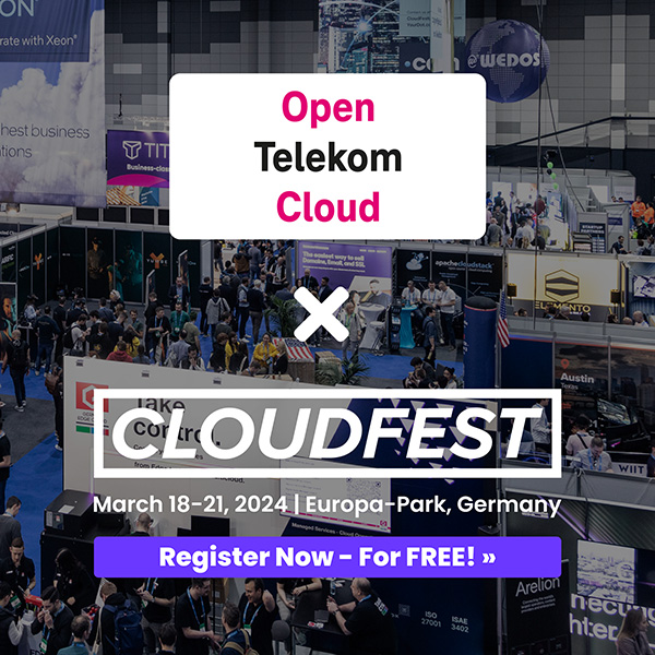 Die Open Telekom Cloud auf dem CloudFest 2024