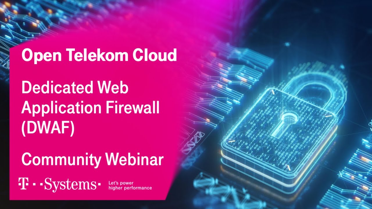 Dedicated Web Application Firewall (DWAF) | Open Telekom Cloud | T-Systems