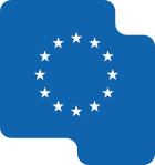 Data protection and data sovereignty Icon with EU stars
