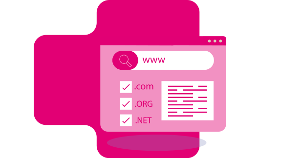 Icon shows user interface of the console and symbolizes simple integration of the Marketplace