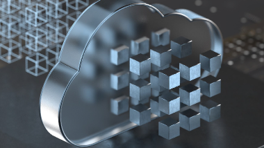 Technical representation of a cloud cloud