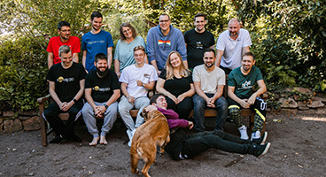 Group picture of the employees of twenty20