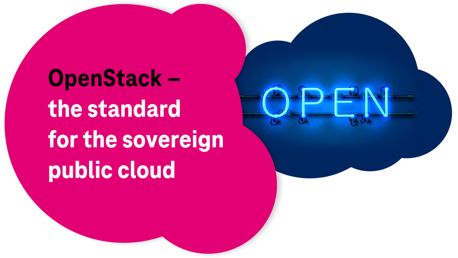 OpenStack - the standard for the sovereign public cloud Image first page PDF about OpenStack