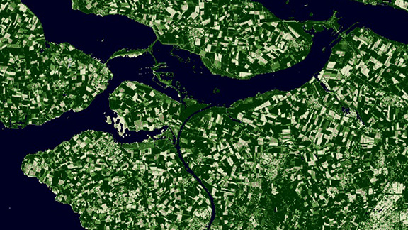 Satellitenbild aus dem Copernicus Data Space Ecosystem