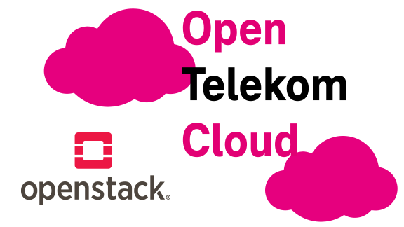 Graphic Logo openstack and Open Telekom Cloud