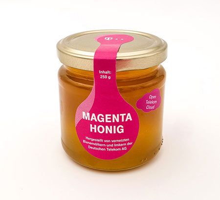 Magenta honey